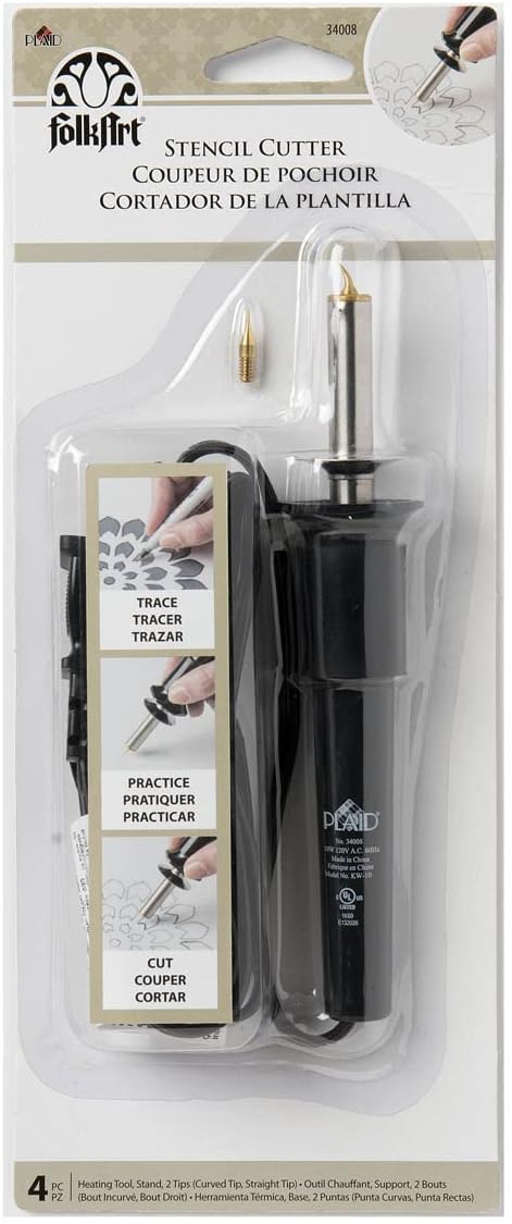 FolkArt Stencil Cutter 34008, Black