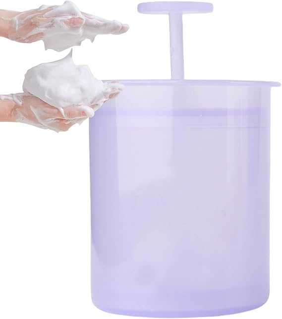 Foam Maker for Face Wash | Shampoo Frother,Travel-Size Household Bubble Mousse Making Tool for Facial Hand Bath Washing Cleansing