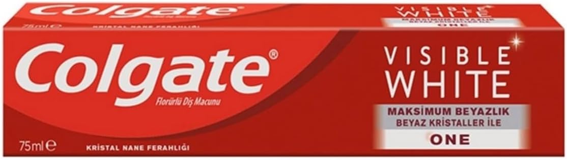 Colgate Visible White 75 ml, Diş Beyazlatıcı Diş Macunu