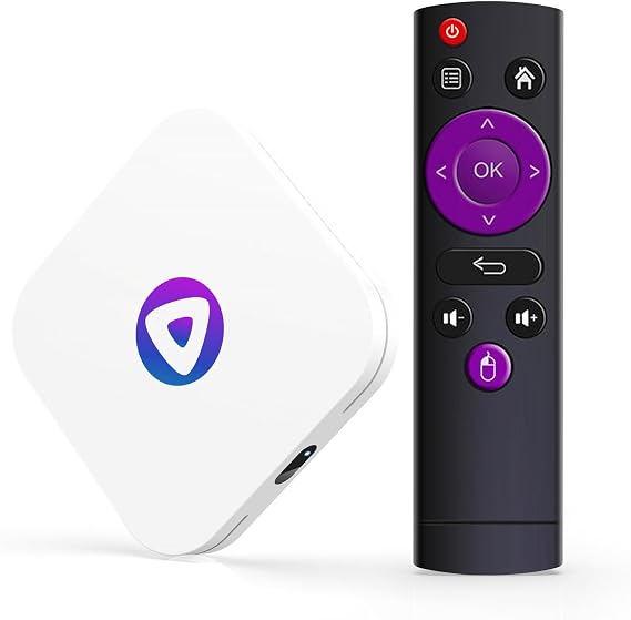 CHROX H96 M1 Android 13.0 Smart Box 4GB RAM 64GB Emmc RK3528 Quad-Core 64Bit ARM Corter-A53 CPU Mali G31 MP2 GPU 4K Output BT5.0 2.4Ghz/5Ghz Wifi 100M LAN Enternet,4GB+64GB [Energy Class A]