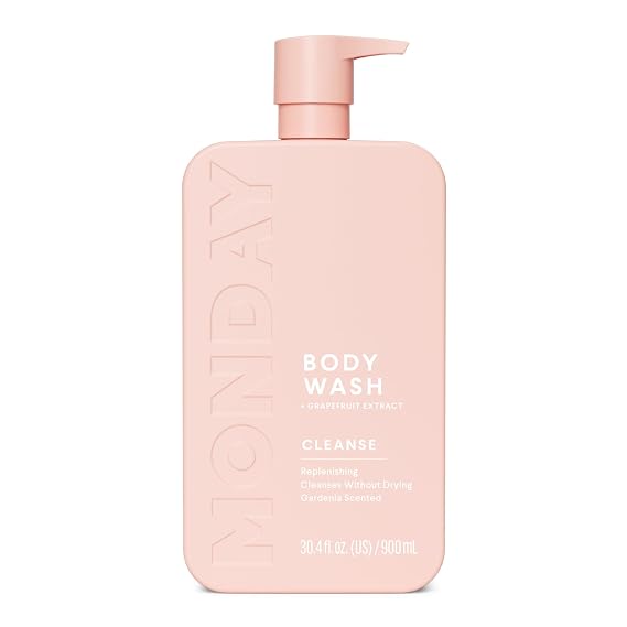 MONDAY HAIRCARE CLEANSE Body Wash with Grapefruit Extract, Hyaluronic Acid, Shea Butter, Coconut Oil for Normal to Oily/Combination Skin 900 mL