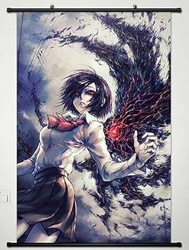 Tokyo Ghoul Wall Scroll Poster Fabric Painting for Anime Touka Kirishima 66 L