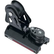 Harken Small Boat 22 mm 4:1 CB Genoa Lead Car w/ 2 Sheaves