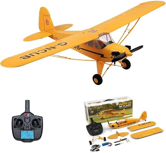 Brushless RC Plane 5 Channel Remote Control Airplane - RC Airplane for Beginners Adult with Xpilot Stabilization System & One Key Aerobatic Easy to Fly