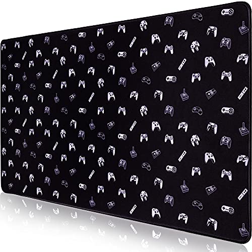 Hapinest Retro Gamer Gifts Extra Large Extended Mouse Pad for Kids Boys Teens and Men | Desk Mat for Keyboard and Mouse | Full XXL Gaming Mousepad