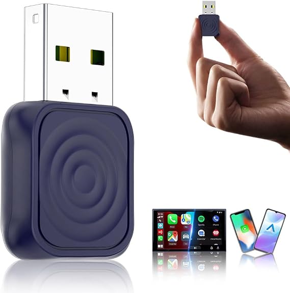 CarlinKit Mini Ultra Wireless Carplay & Android Auto 2-in-1 Adapter