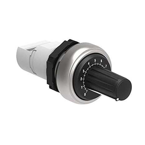 Lovato Electric LPCPA001 Monoblock Potentiometer 22Mm Platinum Series, with Graduated Scale 1Kohm