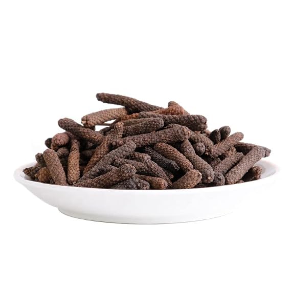 AnNafi Long Pepper | Indian Long Pepper Whole | Dry Pipali/Pippali | Best Organic Dry Peepali Raw | Vegan Gluten Free | Seasoning for Meat, Fish and Dressings (250)