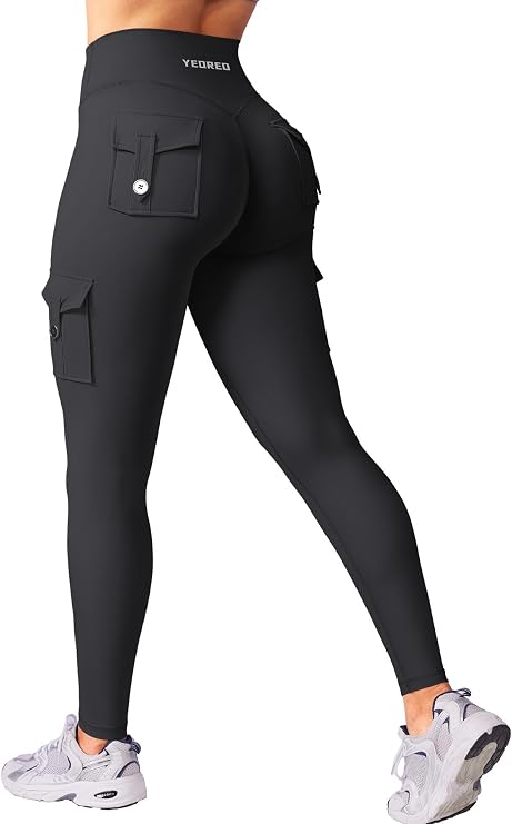YEOREO CoreFlex Women Workout Cargo Leggings
