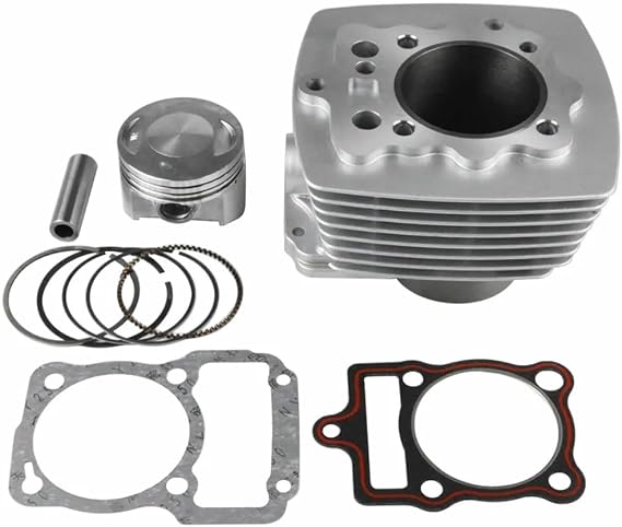 67mm Big Bore Cylinder Kit with Cylinder Head and Piston Rebuild Kit for 250CC ATV Dirt Bike Quad Bike Go Kart
