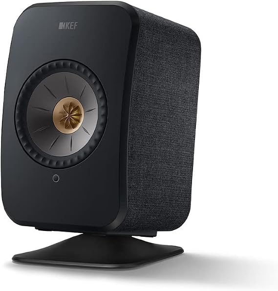 KEF P1 Desk Pad for LSX and LSX II Active Bookshelf Speakers (Pair), Black