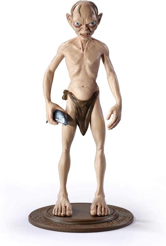 BendyFigs The Noble Collection Lord of The Rings Gollum