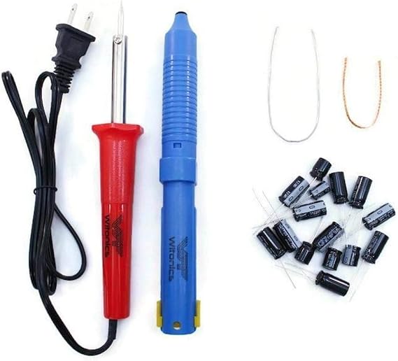 Witonics Capacitor Replacement Kit for LG 47LG70 with Soldering Tools