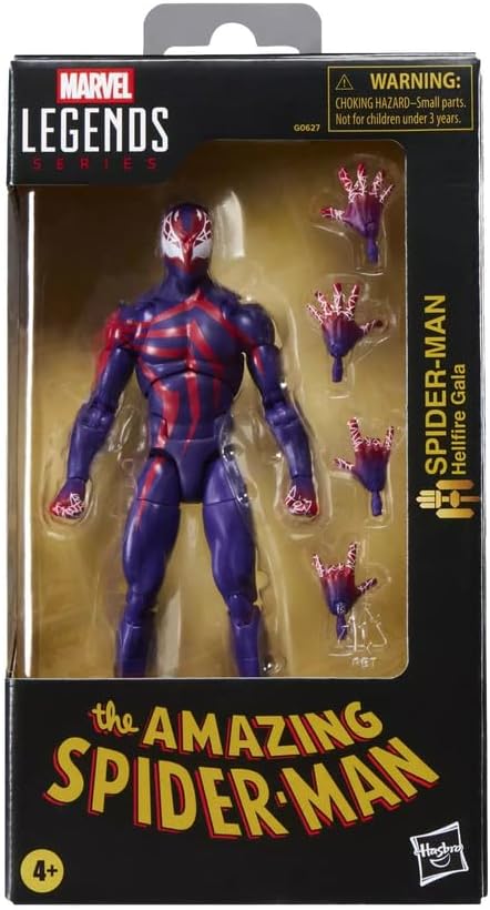 Hasbro Marvel Legends Series Spider-Man Hellfire Gala Aksiyon Figürü, X-Men Comics