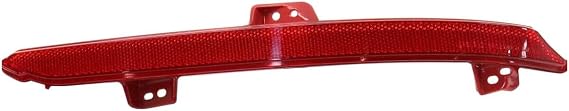 Bumper Face Bar Reflector Rear Right Hand Side Passenger for Honda for Accord EX 18-20 & Hybrid EX/Hybrid EX-L 18-21 & EX-L/LX/Sport 18-22 & SE 20-21 & Sport SE 21-22