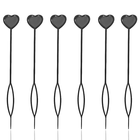 MagiDeal Quick Beader for Loading Beads/Automatic Hair Beader (6 Pack, Black)