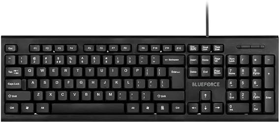 Blueforce K-720 Usb Kablolu Klavye Türkçe Q Siyah