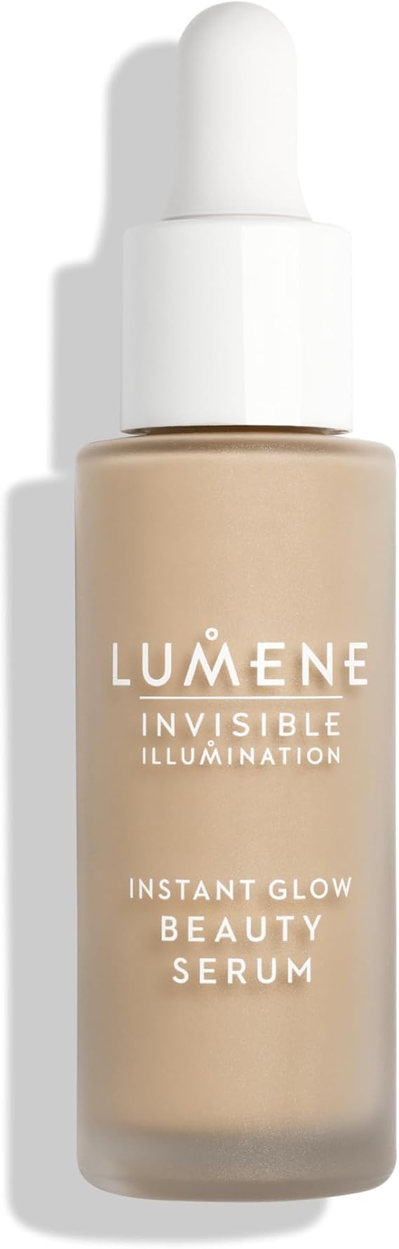 LUMENE Invisible Illumination Instant Glow Beauty Serum | Universal Medium Shade | Face Makeup & Brightening Serum | Lightweight, Buildable Coverage | Vegan | 30 ml