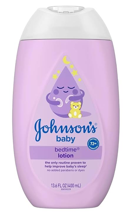 Johnsons Baby Bedtime Lotion 13.6 Ounce (400ml) (3 Pack)