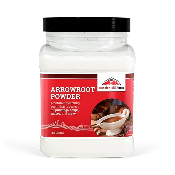 Hoosier Hill Farm Premium Arrowroot Powder Pound, 16 Oz