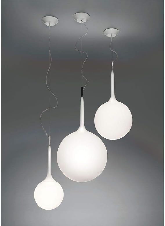 Artemide Castore Suspension Lamp | White - 25 cm