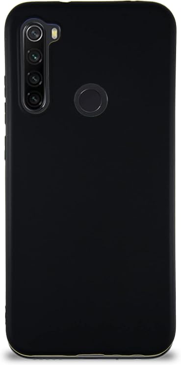 KZY İletişim Xiaomi Redmi Note 8 ile Uyumlu Kılıf Soft Premier Renkli Silikon Kapak - Siyah