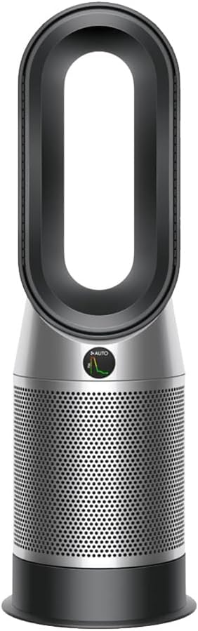Dyson Heater, Air Purifier Fan, Dyson Purifier Hot + Cool Gen1 Air Purifier Fan Heater, Black/Nickel HP10 BN Circulator Clean Air from the moment you put it on | Heater, Air Purifier, Fan, Circulator, Clean and Cool from the moment you put it on