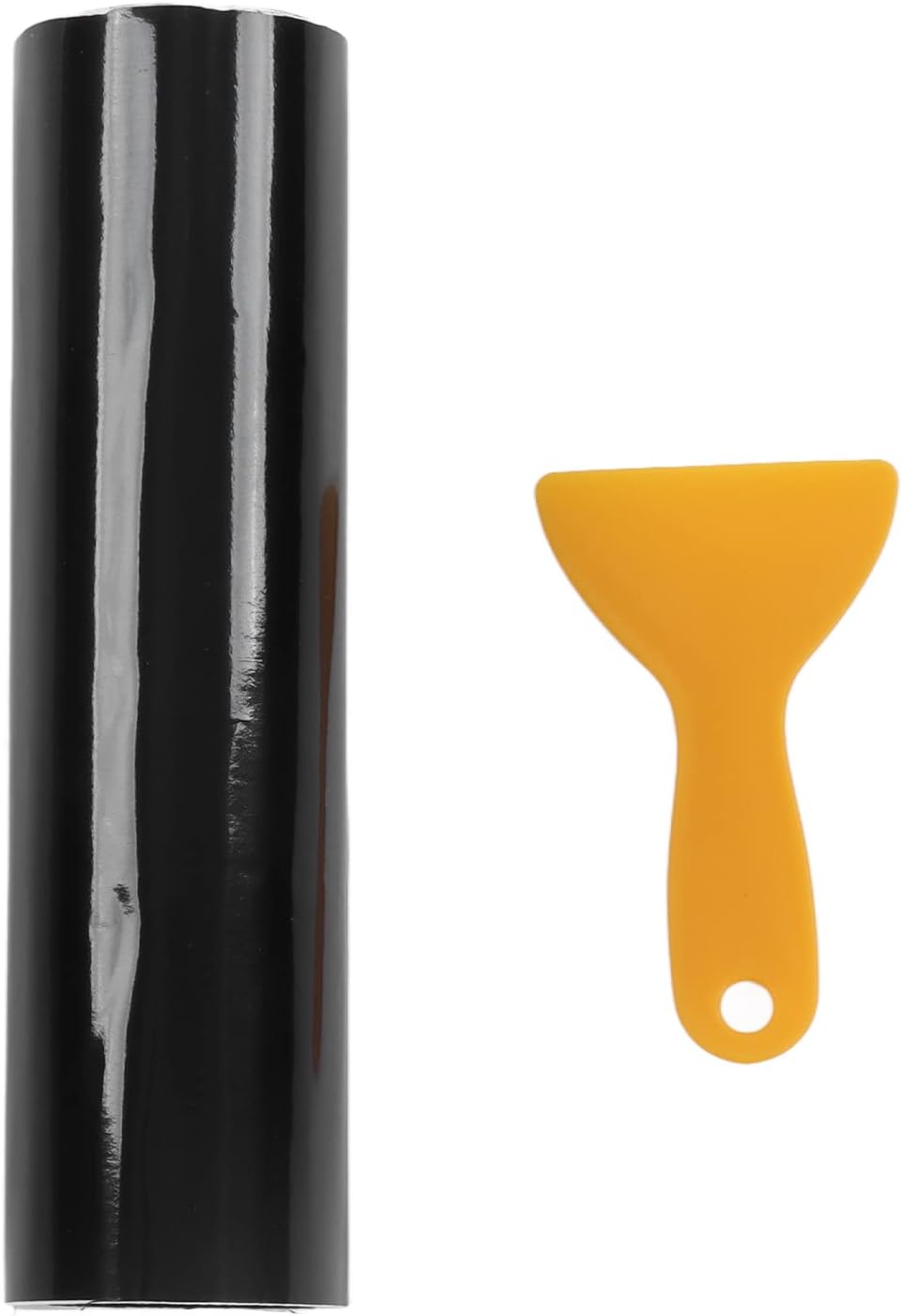 Sun Screen Strip for Car Windscreen, Universal PVC Windshield Sticker Gloss Black Heat-Insulation Sun Protection Film Window Tint Film, for Car Van Vehicles 140x20cm