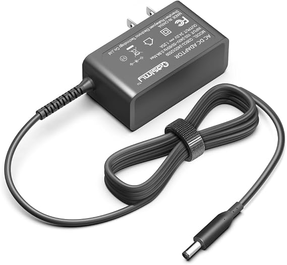 24V 30W Power Adapter Compatible with Google Nest Hub Max, Google Nest Audio Speaker GA00426-US GA00639-US W18-030N1A W030R013Q W18-030B1A Chicony AcBel G2JXE Power Supply Cord