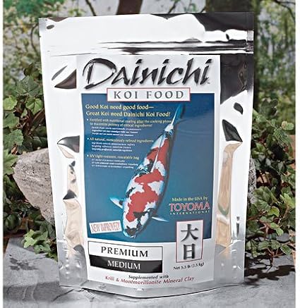 DAINICHI FISH FOOD Koi Premium Medium 5.5Lb