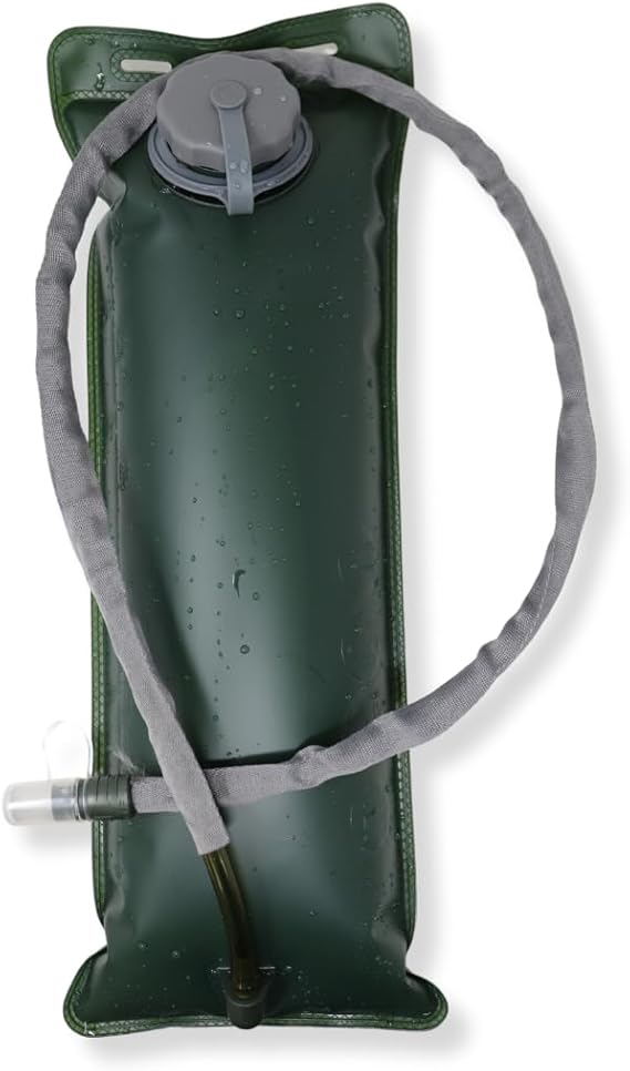M MCGUIRE GEAR Hydration Bladder, 3L/100 oz. Water Bladder, Leak Proof Hydration Pack, Water Reservoir with Insulated Drinking Tube for Hiking, Cycling, and Biking