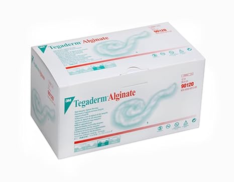 3MTM TegadermTM High Integrity Alginate Dressing 90120, Rope Style Dressing, 12 IN, 20 Bag/Case