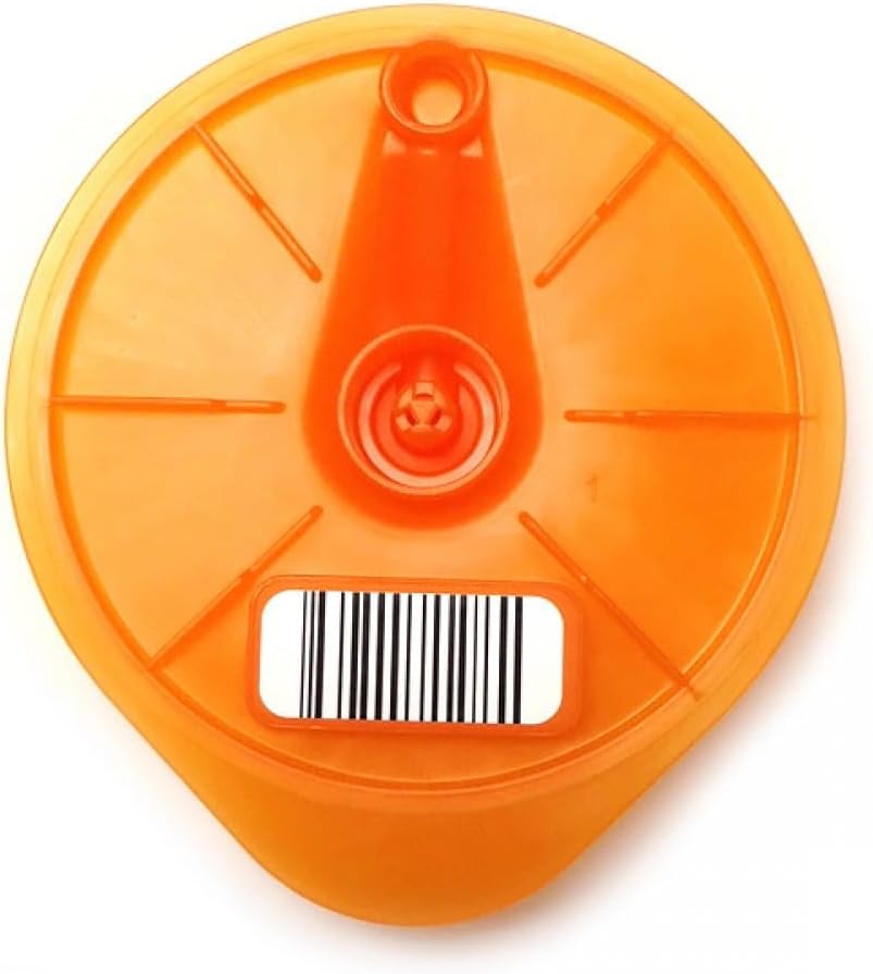 Orange T-Disk compatible with Aqualogis Tassimo Caddy, Charmy, My Way, Joy, Happy Bosch Brown
