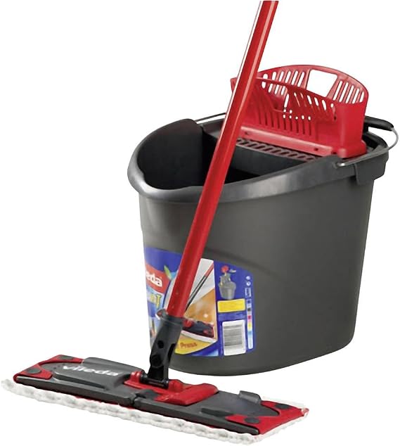 Vileda 132246 Ultramat Complete Set Ultramat System with Ultramat Bucket with Power Press