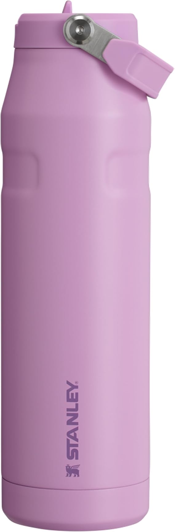 Stanley Flip Straw 2.0 Sports Water Bottle With Straw 1.06L - 15 Hours Cold - 3 Days Iced - Stainless Steel - BPA Free - Leak Resistant - Fits in Cup Holder - Dishwasher Safe - Lilac