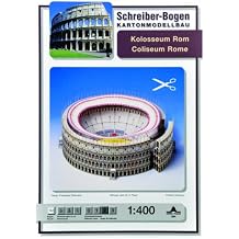 Schreiber-Bogen Coliseum in Rome Card Model