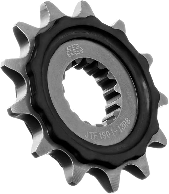 JT Sprockets JTF1901.13RB 13 Tooth Rubber Cushioned Front Countershaft Sprocket