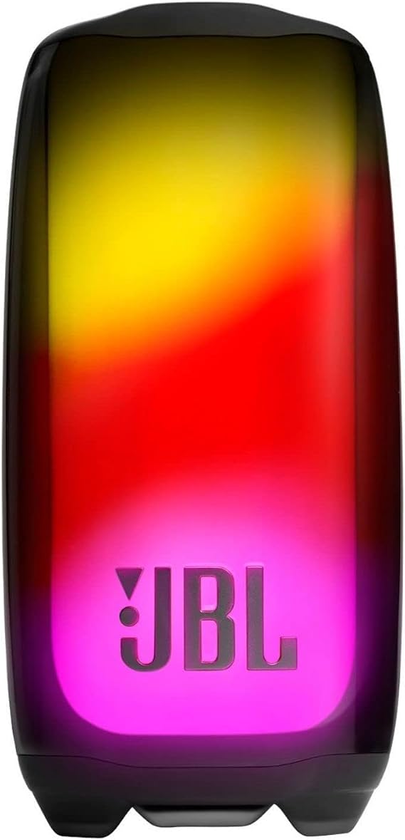 JBL Pulse 5 - Portable Bluetooth Speaker with Dazzling Lights Original Pro Sound, Black