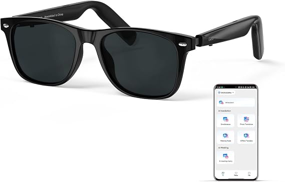 GetD AI Glasses, Smart Glasses Powered by ChatGPT, Real-Time AI Translation