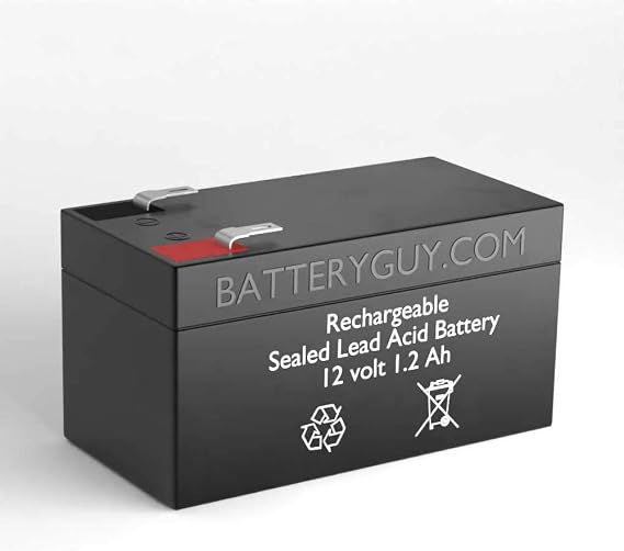 BatteryGuy BP1.2-12 replacement 12V 1.2Ah SLA battery - BatteryGuy brand equivalent (Rechargeable) - Qty of 1