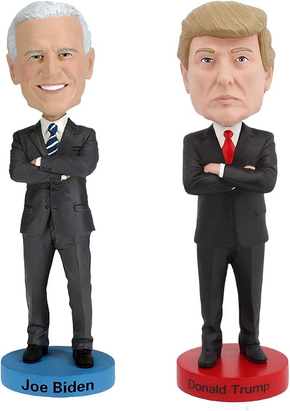 Royal Bobbles Donald Trump & Joe Biden Bobblehead Bundle Pack