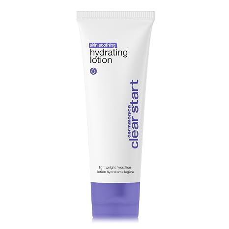 Dermalogica Clear Start Skin Soothing Hydrating Lotion, Sensitive, 2 fl oz | Soothes Irritation and Relieves Dryness from Acne Treatments, with Squalane and Hyaluronic Acid, Lightweight and Non-Greasy