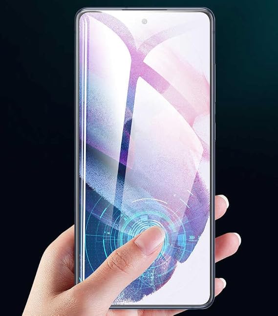 Elfia Xiaomi Redmi Note 15 Pro 4G ile Uyumlu Ekran Koruyucu Cam Tam Kapatan Tamamıyla Yapışan Temperli Cam Koruma Dias Siyah