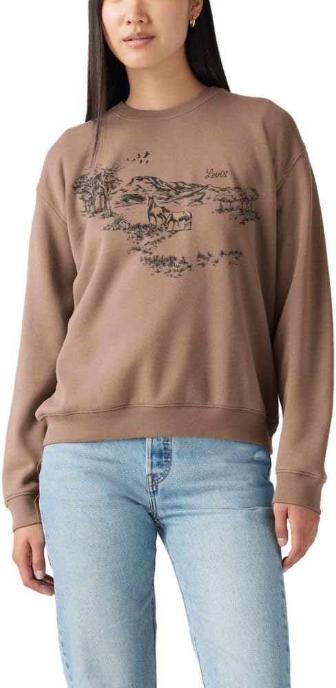 Levi's Women's Graphic Everyday Crew (Also Available in Plus)
