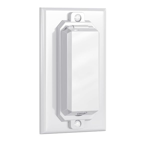 CLYMENE 2 Pack Light Switch Cover Guard, Child Proof Wall Switch Cover