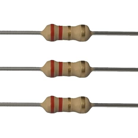 E-Projects 10EP5142R20 2.2 Ohm Resistors, 1/4 W, 5% (Pack of 10)