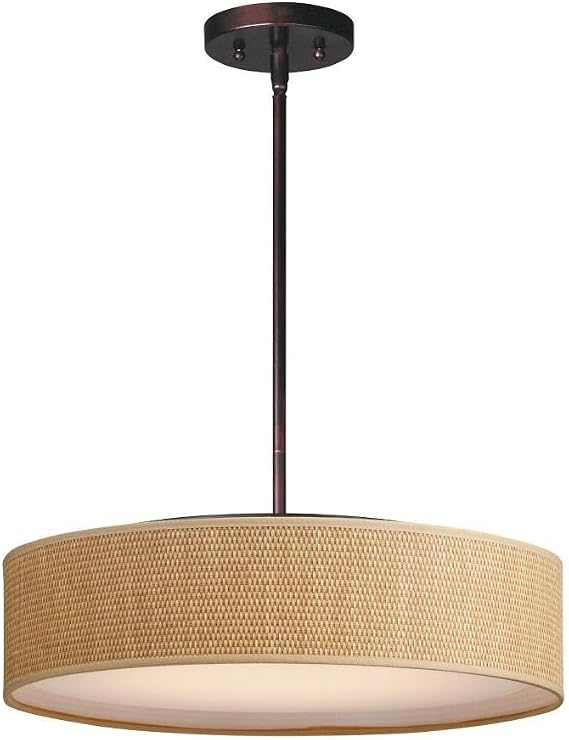 Maxim Lighting Prime 1-Light Pendant Light | Oil Rubbed Bronze Finish | Kitchen Dining Pendant | 10226GCOI
