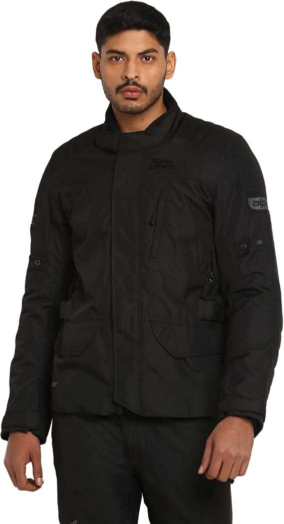 Royal Enfield Alp X Re L2 Men's Riding Jacket, Motorcycle Full Body Protective Gear,Armored Touring & Adventure Biker Jacket