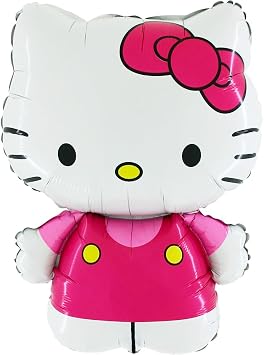 Toyland 30" Hello Kitty Dressed In Pink Foil Balloon