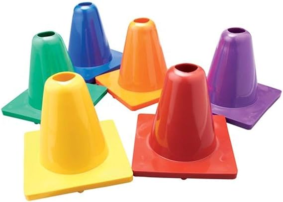 BSN Sports Boundary 6" Cone, Purple